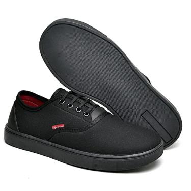 Imagem de Tênis Casual Masculino Menino Garoto Escola Tendencia Básico Infantil, Ref.: SAP8000INF, Polo Blu ORIGINAL (Preto, BR, Criança de 9 a 12 anos, Numérico, 36)