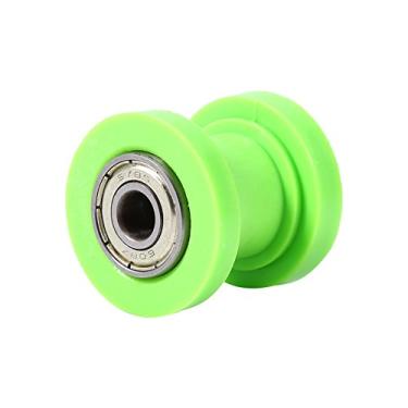 Imagem de aqxreight Rolo Tensor de Corrente de Transmissão de 10 Mm Roda Guia Dirtbike Pit Bike Amarelo Serviço Pronto para Uso Este Rolo Anexado 2 de Corrente Completa Novo Controle Deslizante de de Pesada
