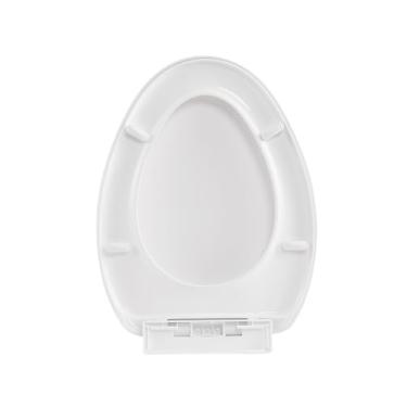 Imagem de Assento sanitário bidê alongado, assento de vaso sanitário com bidê, tampa e assento de fechamento silencioso, assento de vaso sanitário para vasos sanitários alongados, fácil de instalar e limpar