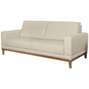 Imagem de Sofa 2 Lugares 160 Cm Crons Linho Cru Vazzano Cru