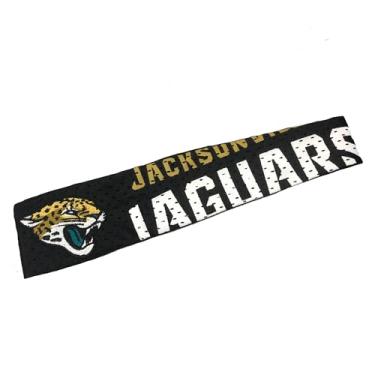 Imagem de Littlearth Faixa de cabeça NFL Jacksonville Jaguars FanBand, tamanho único, cor do time