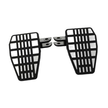 Imagem de UGPLM Pedais de apoio para os pés dianteiros de motocicleta, resistentes e profissionais, para modificação DIY (faça você mesmo), para motociclistas da