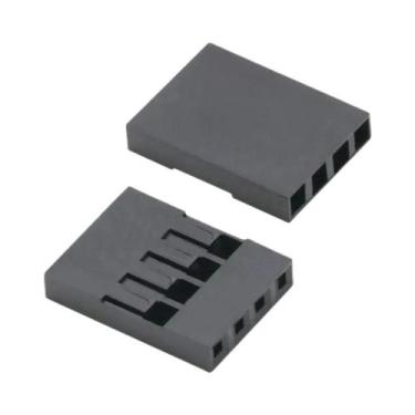 Imagem de Conector De Plástico Dupont Com Passo De 2.54mm, Carcaça De Pino Fêmea
