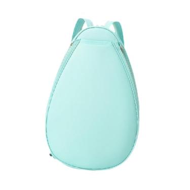 Imagem de oshhni Bolsa de tênis, badminton, bolsa de ombro, equipamento esportivo com zíper, mochila para raquetes de tênis, para viagens, feminina e masculina, Azul