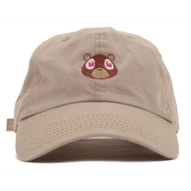 Imagem de Boné de beisebol Kanye West Bears Anime Snapback Cotton 56-58cm