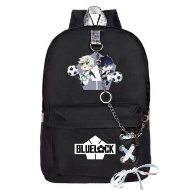 Imagem de Mochila escolar Blues Locks Isagis Yoichis Cartoon Kids