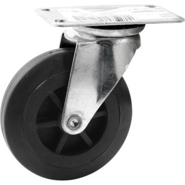 Imagem de Rodízio Giratório 4'' p/ Carrinho Plataforma 150 Kg Nove54