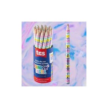 Imagem de Lápis de Cor Jumbo Rainbow Tris Pastel - 5,5mm