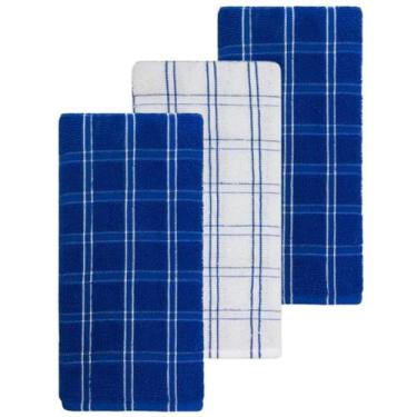 Imagem de Kit 3 Panos De Prato Camesa Chess 45 x 65 cm, AZ-BRAZ-AZ