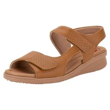 Imagem de Sandália Feminina Anabela Usaflex Am16001-Feminino