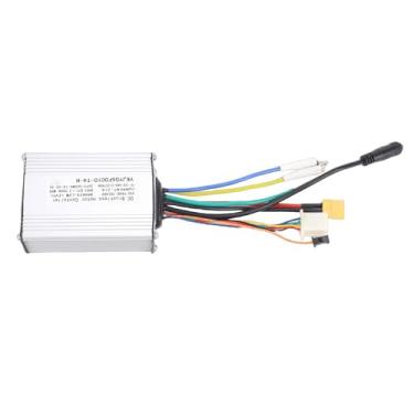 Imagem de XUXHOU Controlador de Ebikes, Controlador de Scooter Elétrico de Dissipação de Calor de Liga de Alumínio de 8 Pinos 21a Inteligente Sem Escova para Motor de Metal