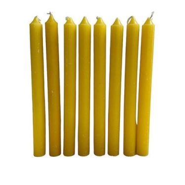 Imagem de Vela Amarela Das Almas Kg - Estrela Magia