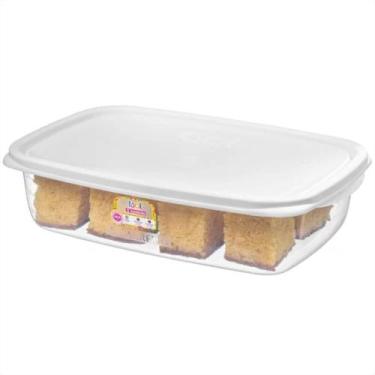 Imagem de Pote Retangular Cores Sortidas 1800ml - 170/6 - SANREMO