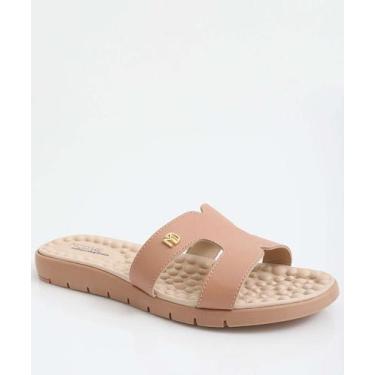 Imagem de Rasteirinha Feminina Tiras Modare Bege-18231, Bege, 36