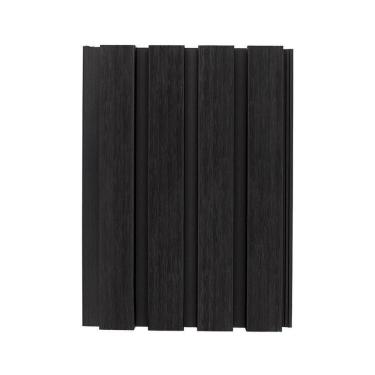 Imagem de Painel Ripado Externo em Placa 21,9x290cm 9,52m² Wpc Preto
