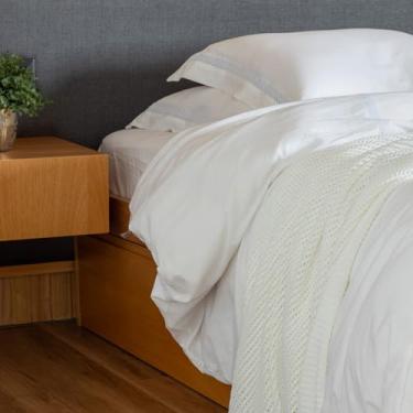 Imagem de Artelassê Jogo de Lençol Casal Linho Square Branco