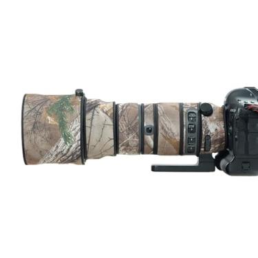 Imagem de OLEKURT Lens Cover for Sigma 150-600mm F/5-6.3 DG OS Sports camouflage Camera Lens Protection Sleeve (Color #Jungle camouflage - Waterproof) Rain Cover
