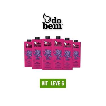 Imagem de Suco de uva 100% do bem 1l - kit 6 unidades - Dobem