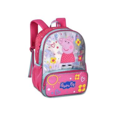 Imagem de Mochila De Costas Peppa Pig Infantil Escolar Clio Oficial - Clio Style