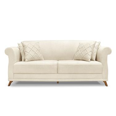 Imagem de Sofá Amsterdam 2 Lugares 1,80 Linho - Lucadi Home