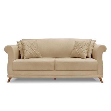 Imagem de Sofá Amsterdam 2 Lugares 1,80 Linho - Lucadi Home