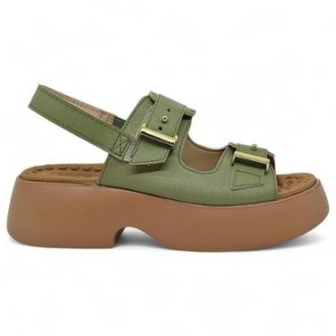 Imagem de Sandalia Modare Ultraconforto Plataforma Feminina Macia Leve-Feminino