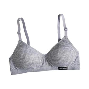 Imagem de Sutiã De Algodão Sem Fio Para Mulheres, Sem Costura, Push Up, Formato 