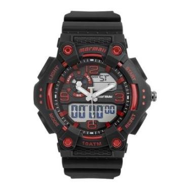 Imagem de Relógio Mormaii Masculino Force Preto - MO0626/8R MO0626/8R-Masculino