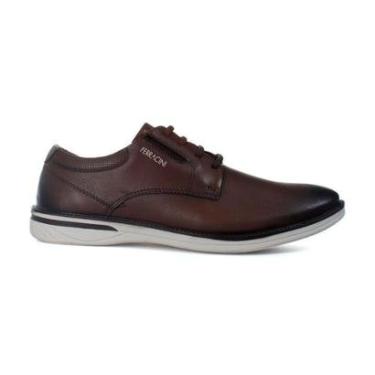 Imagem de Sapato Casual Ferracini Monterrey Marrom - Masculino 39-Masculino