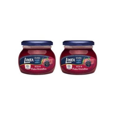 Imagem de Geleia de Frutas Vermelhas 230g Linea - Kit 2 Unidades