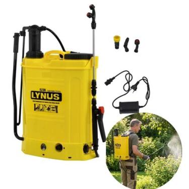 Imagem de Pulverizador Costal Lynus Pl-18b Bateria/manual 18 Litros