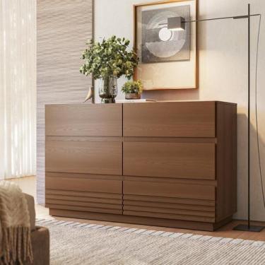 Imagem de Cômoda 6 Gavetas Samambaia CabeCasa MadeiraOriginals Freijó - CabeCasa