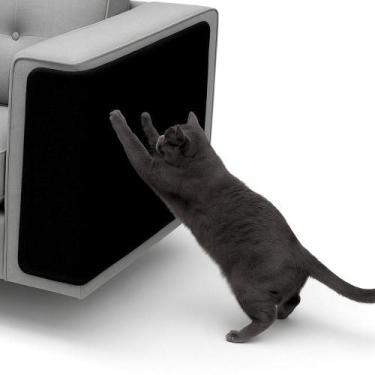 Imagem de Arranhador De Gato Com Adesivo 30 X 48 Cm Preto Geração Vet - OUTRAS M