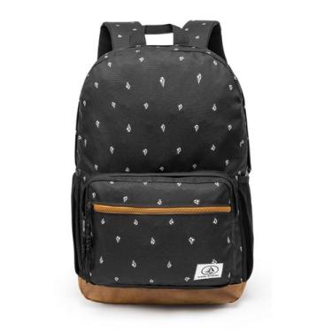 Imagem de Mochila Volcom Escolar Bolsa Faculdade Resistente Impermeável  Noteboo