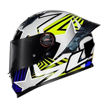Imagem de Capacete Fechado LS2 FF358 Pro Estellar Preto Amarelo -