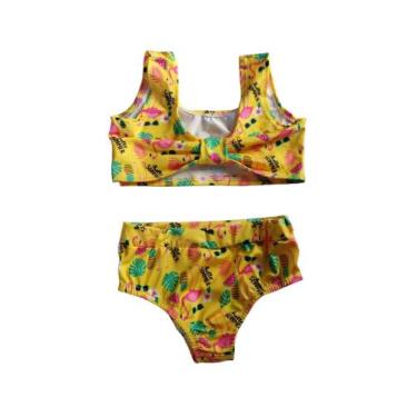 Imagem de Biquini Infantil Roupa de Banho Criança Moda Praia Piscina - Belos e B