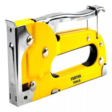 Imagem de Grampeador Profissional Tapeceiro 4-8mm Tapeçaria Madeira - Fertak