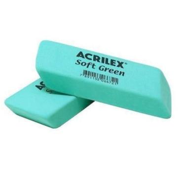 Imagem de Borracha Soft Green Verde Acrilex