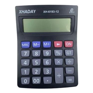 Imagem de Calculadora Eletrônica De Mesa 12 Dígitos Xh 6193-12 - CP