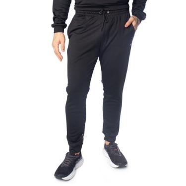 Imagem de Calça Masculina Ninety Eight Jogger Leve Logo Discreto Preto, Preto, G