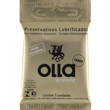 Imagem de Preservativo Olla Prolongada Com 3 Unidades - reckitt benckiser