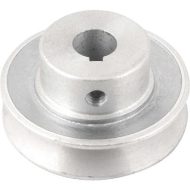 Imagem de Polia De Alumínio 1 Canal Perfil A 70mm Com Furo De 5 Vonder