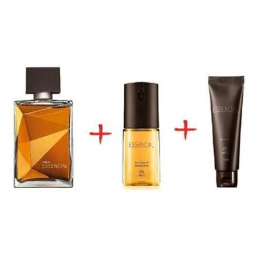Imagem de Kit Essencial Masculino 100ml + Balm Pós Barba + Deo - Item Novo