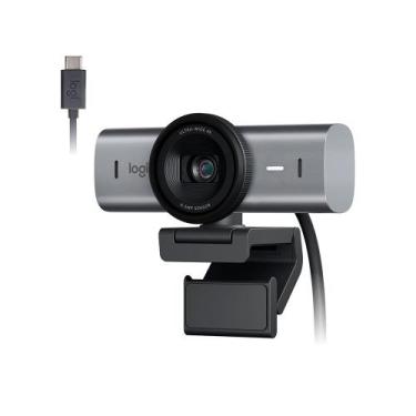 Imagem de Webcam Ultra HD 4K Logitech MX Brio Com Microfones com Redução de Ruíd