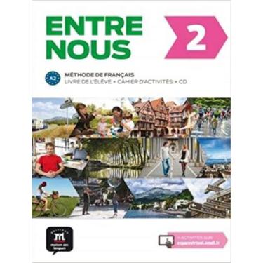 Imagem de Livro - Entre Nous 2 Livre De LEleve + Cahier, 1, 21 x 29.7