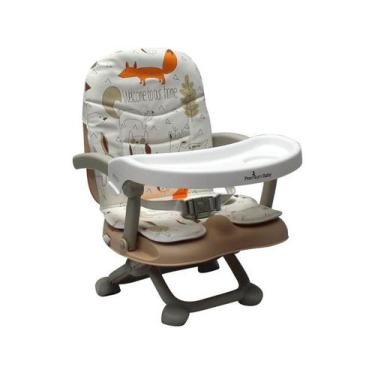 Imagem de Cadeira de Alimentação Portátil Cloud Bege Fox Premium Baby, Bege