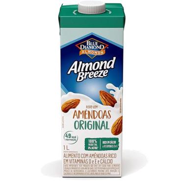 Imagem de Bebida Vegetal feito com Amendoas Almond Breeze Original 1L