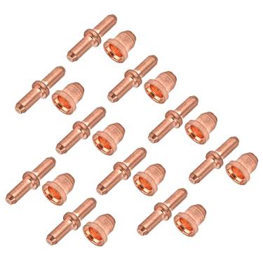 Imagem de Consumíveis de cortador de plasma, kit de ponta de eletrodo de cobre para espalhamento de para TC60