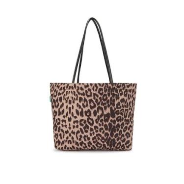 Imagem de Novas bolsas femininas para 2022 bolsa de mão estampa de leopardo tendência da moda bolsa de ombro fora da rua bolsas transversais para mulheres bolsas de presente