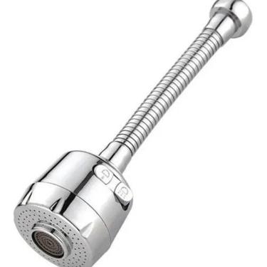 Imagem de Extensor Arejador Inox Para Torneiras Cozinha Articulado 360